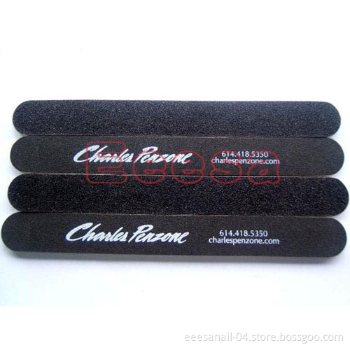80/100 Grit Black Straight Nail File